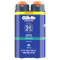 Gillette Pro Sensitive + Sensible Shave Gel for Men - 2 ct