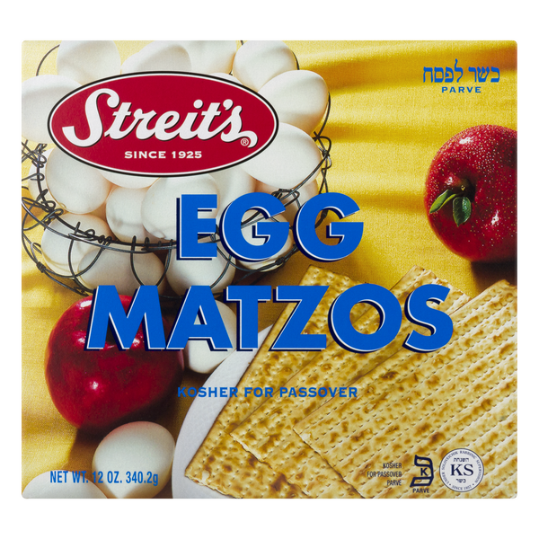 Save on Streit's Matzos Egg Kosher for Passover Order Online Delivery