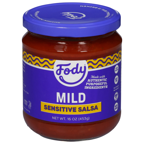 Fody Gluten Free Mild Sensitive Salsa