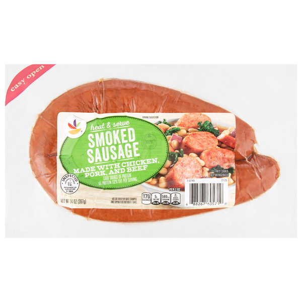 Giant Chicken Pork & Beef Smoked Sausage Rope