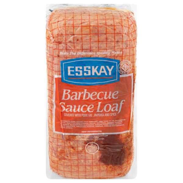 Esskay Barbecue Sauce Loaf (Thin Sliced)
