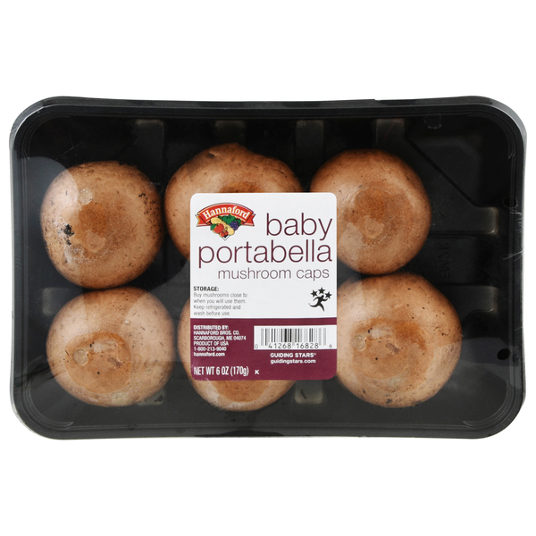 Hannaford Baby Portabella Mushroom Caps