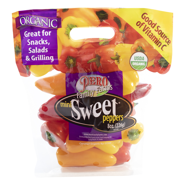Pero Family Farms Organic Mini Sweet Peppers