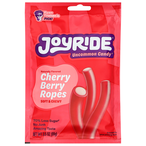 Joyride Cherry Berry Ropes Candy