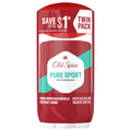 Old Spice High Endurance Pure Sport Antiperspirant Deodorant 3oz/2 ct