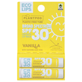 Eco Lips SPF 30 Sunscreen Lip Balm Vanilla with Soothing Aloe Vera