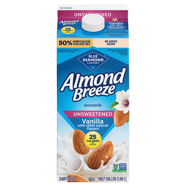 Almond Breeze Vanilla Almondmilk Unsweetened