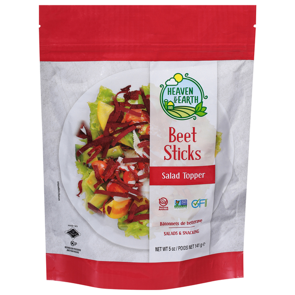 Heaven & Earth Beet Sticks Salad Topper
