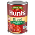 Hunt's 100% Natural Diced Tomatoes with Basil Garlic & Oregano