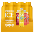 Sparkling Ice Zero Sugar Lemonade Variety Pack Sparkling Water - 12 pk