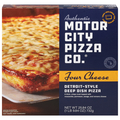 Motor City Pizza Co. Detroit Style Deep Dish Pan Four Cheese Pizza Frozen