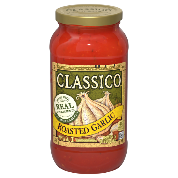 Classico No Sugar Added Roasted Garlic Pasta Sauce
