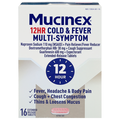 Mucinex 12Hr Cold & Fever Multi-Symptom Extended Release Tablets