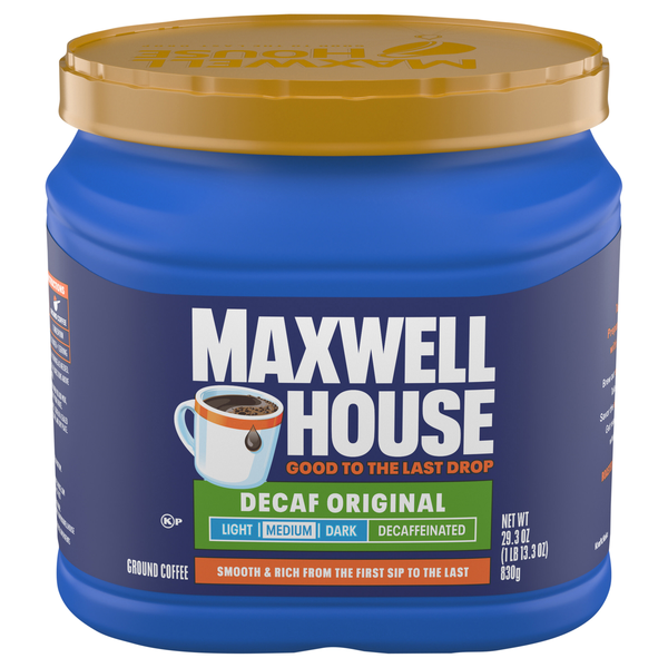 Maxwell House Decaf Original Medium Roast Ground Coffee