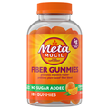 MetaMucil No Sugar Added Orange Flavored Fiber Gummies