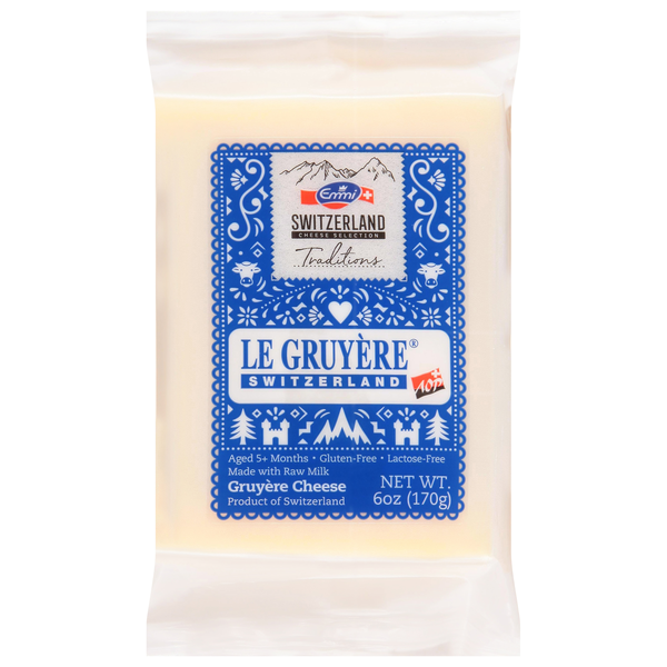 Emmi Imported Aged Gruyere Cheese Block