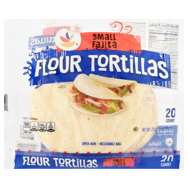 Giant Small Fajita Flour Tortillas - 20 ct