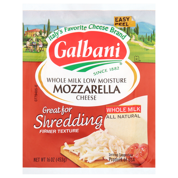Packaged Mozzarella Cheese Block & Chunk Order Online & Save Giant