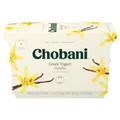 Chobani Non Fat Vanilla Greek Yogurt Cups - 4 ct