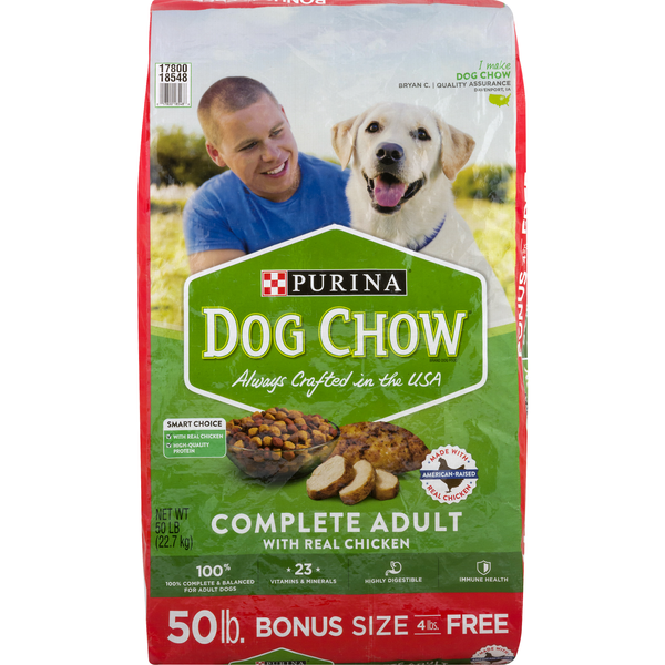 50 lb purina dog chow