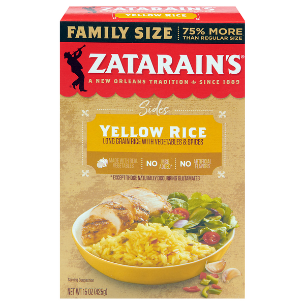 Zatarain's New Orleans Style Yellow Rice Family Size