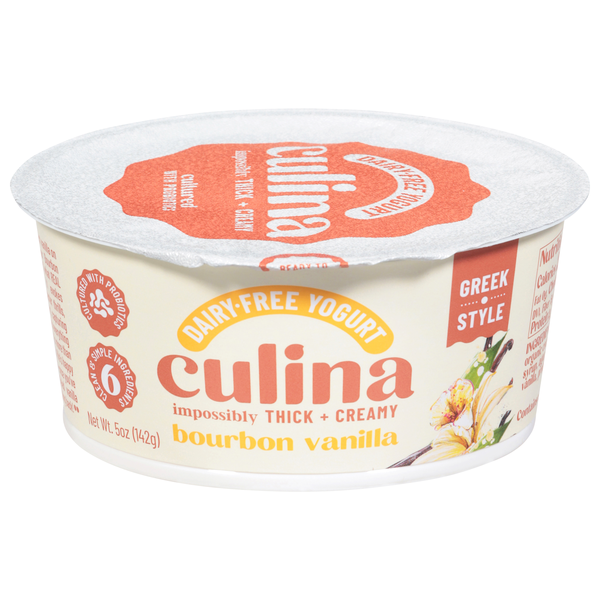 Culina Dairy-Free Bourbon Vanilla Greek Style Yogurt