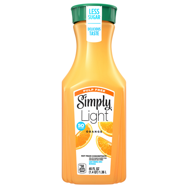 Simply Light Pulp Free Orange Juice