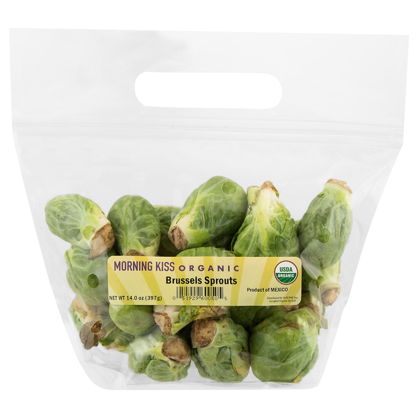 Morning Kiss Organic Brussels Sprouts