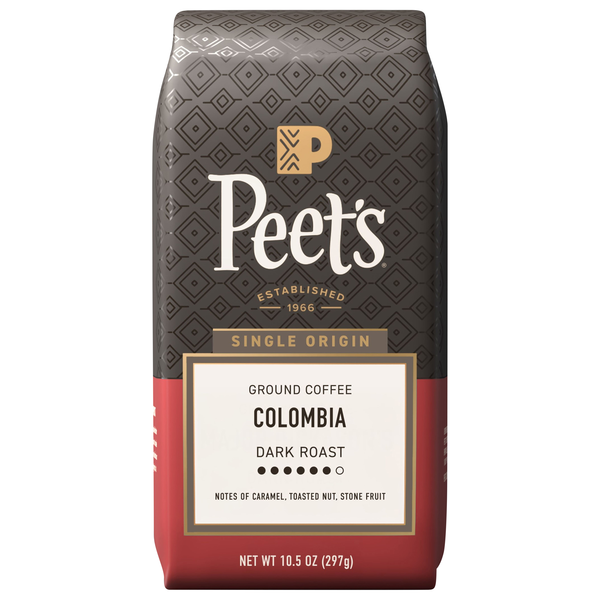 Peet's Colombia Dark Roast Ground Coffee