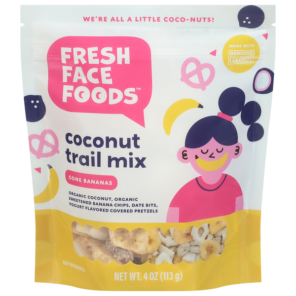 Fresh Face Foods Gone Bananas Coconut Trail Mix