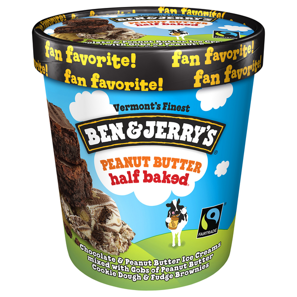 Save on Ben & Jerry's Ice Cream Peanut Butter Half Baked Order Online