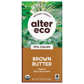 Alter Eco Organic Brown Butter Dark Chocolate Candy Bar 70% Cacao