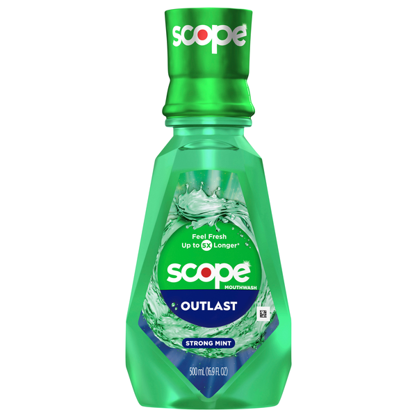 Crest Scope Outlast Fresh Mint Mouthwash
