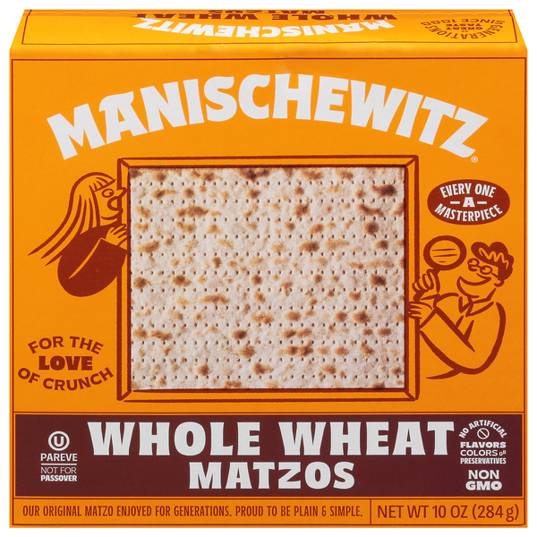 Manischewitz Kosher Whole Wheat Matzos