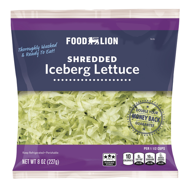 Food Lion Shredded Iceberg Lettuce