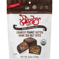 Bixby & Co. Organic Dark Chocolate Crunchy Peanut Butter Bites Candy