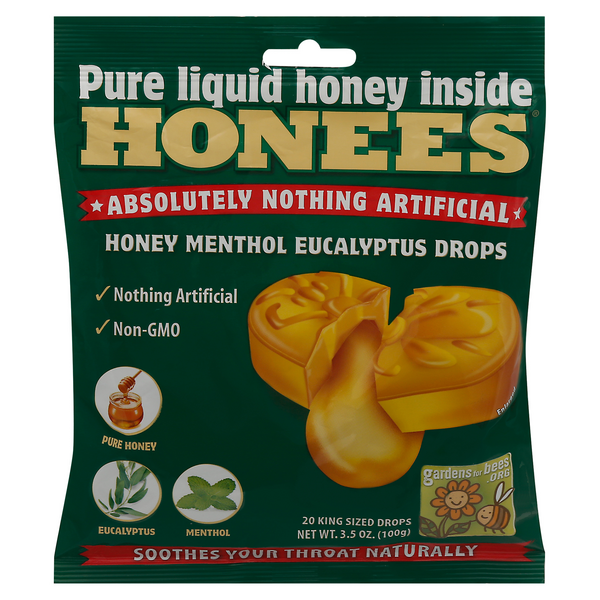 Save on Honees Menthol Cough Suppressant Honey Lemon Gluten Free Order