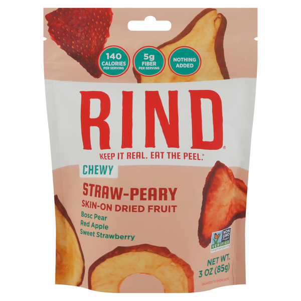 Save on Rind Snacks Chewy SkinOn Dried Fruit StrawPerry Order Online