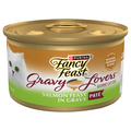 Fancy Feast Gravy Lovers Salmon Feast in Gravy Pate Adult Wet Cat Food