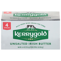 Kerrygold Grass-fed Unsalted Pure Irish Butter Sticks - 4 ct