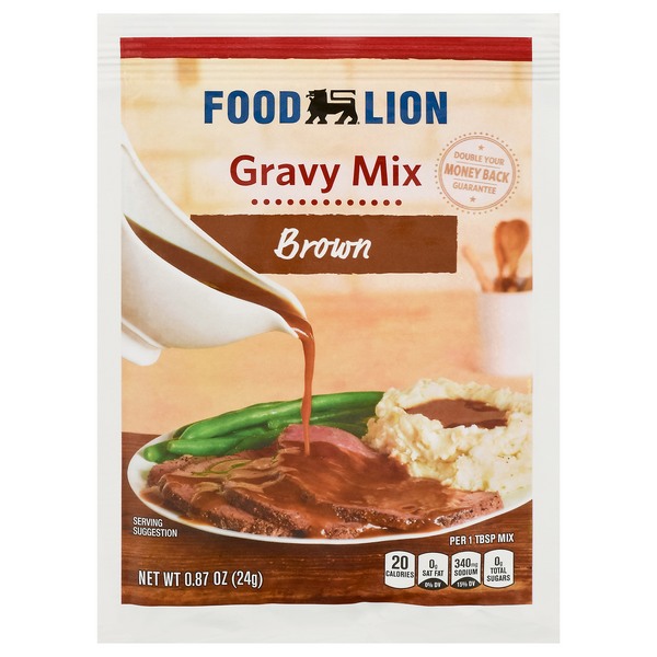 Save on Food Lion Gravy Mix Packet Brown Order Online Delivery Food Lion