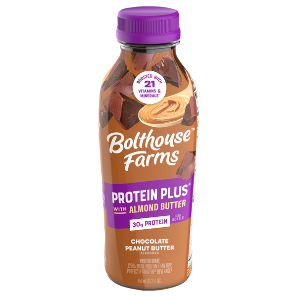 Bolthouse Farms Chocolate PB Almond Butter Protein Plus Shake