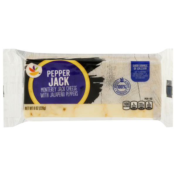 Save on Our Brand Pepper Jack Cheese Block Order Online Delivery GIANT