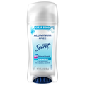 Secret Clear Waterlily Aluminum Free Deodorant Clear Solid
