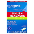 CareOne Daytime Sinus Congestion & Pain Reliever Caplets