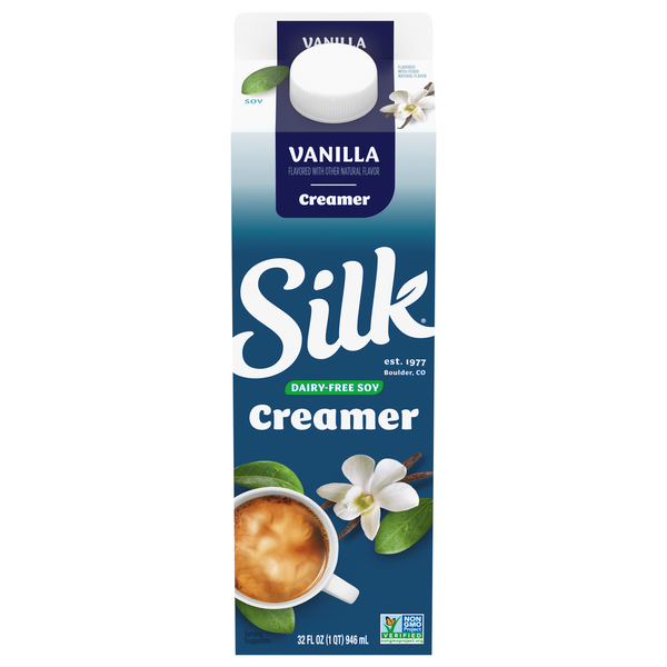 Silk Dairy Free Vanilla Soy Creamer