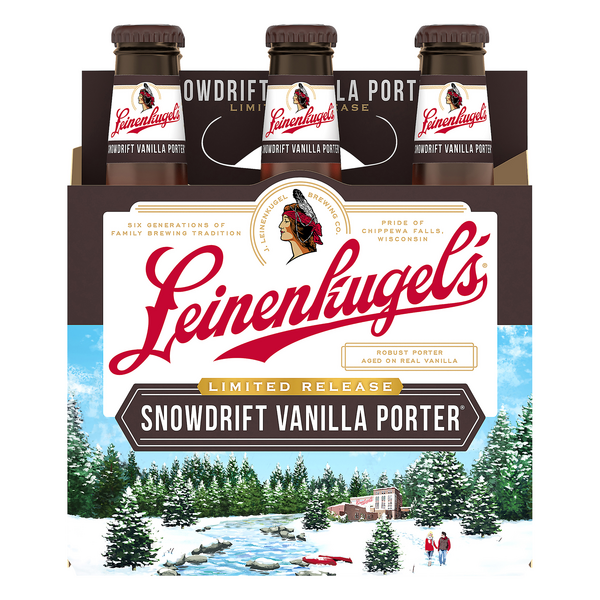 Save on Leinenkugel's Snowdrift Vanilla Porter Beer 6 pk Order Online Delivery Stop & Shop