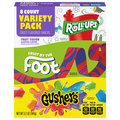 Fruit By The Foot Fruit Gushers Variety Pack Fruit Snacks - 8 ct