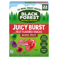 Black Forest Juicy Burst Mixed Fruit Flavored Snacks - 22 ct