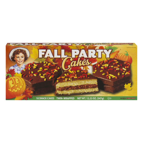 Save on Little Debbie Fall Party Cakes Chocolate 10 ct Order Online